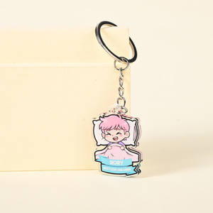 Zheng Han Acrylic <b>Anime</b> <b>Keychain</b> Custom Size Minimalist Style For Cross Border Trade - Product Image 2