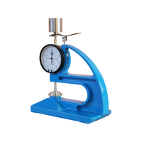 High Accuracy Pointer Waterproof Coiled Material Thickness Tester Meter Waterproof Roll Thickness Gauge for Rubber Lab Testing