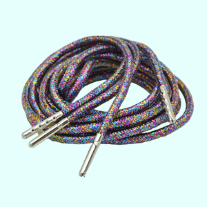 다이아몬드 크리스탈 모조 다이아몬드 반사 코팅 방수 4mm 너비 블링 빛나는 멀티 컬러 럭셔리 스타일 DIY 무지개 신발 끈 - Product Image 5