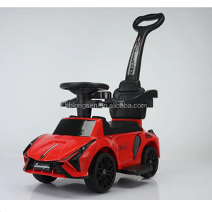 Les enfants mignons de canard montent <span class=keywords><strong>sur</strong></span> les voitures de jouet en plastique avec le <span class=keywords><strong>klaxon</strong></span> de Bb pour que les enfants conduisent - Product Image 4