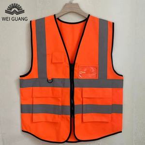 Vêtements <span class=keywords><strong>de</strong></span> travail Gilets <span class=keywords><strong>de</strong></span> travail réfléchissants Combinaison <span class=keywords><strong>de</strong></span> protection contre les matières dangereuses certifiée Uniforme <span class=keywords><strong>Gilet</strong></span> réfléchissant haute visibilité avec logo personnalisé - Product Image 1