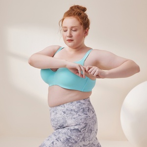 Sujetador Deportivo Sin Costuras para Mujer, Talla Grande, con Copas Completas y Efecto Push-Up, Antideslizante, Transpirable, con Soporte Lateral y de Acero - Product Image 3