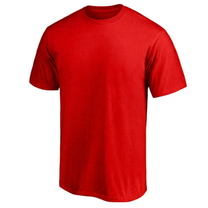 T-shirt Sportif Respirant à Séchage Rapide pour Homme, 180 Grammes, 100% Coton, Col Rond, Tricoté, Uni, pour Gym, Course et Tenue d'Équipe - Product Image 1