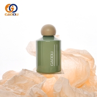 Flacon pompe de luxe bleu pour lotion, ensemble de 30ml, 60ml, 120ml, et pot à crème givré pour cosmétiques et soins de la peau, 10g, 30g, 50g