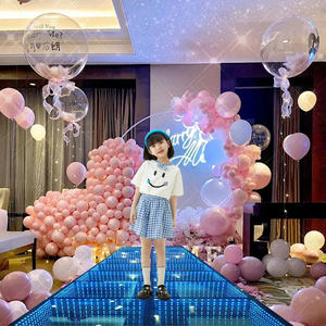 แผงควบคุม DMX สำหรับฟลอร์เต้นรำเชื่อมต่อด้วยแม่เหล็กแบบไร้สาย dj KTV มีไฟยูวีสีฟ้าแดงเขียว - Product Image 1