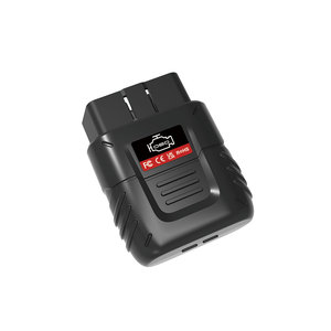 เครื่องมือวินิจฉัยรถ OBD2เครื่องอ่านรหัส ELM327บลูทูธหน้าจอ LED อเนกประสงค์สแกนเนอร์อัตโนมัติ12V สีดำ - Product Image 1