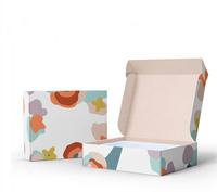 Vente en gros d'huile essentielle végétale de cire ornement de chambre à coucher emballage d'anniversaire pliable boîte cadeau en papier en carton ondulé