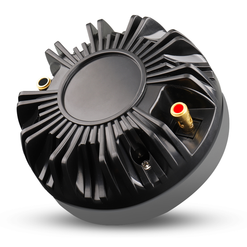 Tweeter Horn Driver, 300W 8 Ohm 44 Core Design Magnetic Field Strength Immersive Music Experience, Tweeter Driver for Car Audio Speaker System