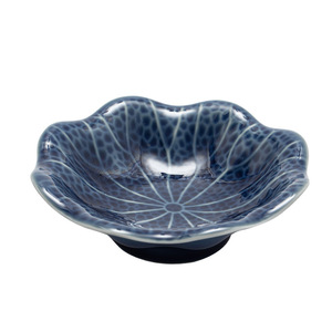 Assiette à fruits en céramique en forme de fleur, style chinois moderne, plat à thé et à collations, plateau de mariage - Product Image 5