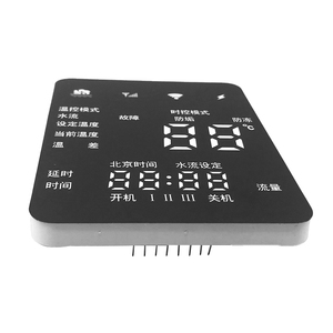 OEM tùy chỉnh LED hiển thị ánh sáng trắng ánh sáng cao bán buôn treo tường nhiệt độ thời gian điều khiển màn hình LED hiển thị bảng điều chỉnh - Product Image 6