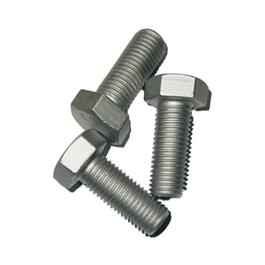 Fabricante Din933 Grado 8,8 Acero al carbono Geomet <span class=keywords><strong>Perno</strong></span> hexagonal Chapado en zinc <span class=keywords><strong>Perno</strong></span> Hexagonal H.D.G Dacromet M39 M42 M45 Tuercas Pernos - Product Image 3