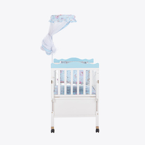 All'ingrosso Portatile per Bambini Recinzione per Bambini Lettino da Viaggio Lettino per Bambini Playard con Porta laterale in Legno Culla per Bambini - Product Image 4