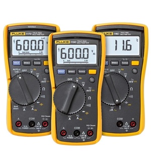 Multímetros Digitales True RMS para 115C 116C 117C, OEM, ABS Amarillo, para Servicio de Campo, Aplicaciones de Pruebas Eléctricas y HVAC - Product Image 1