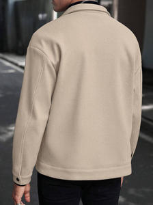 Nhà Máy Trực Tiếp 2025 Cross-Biên Giới Thương Mại Nước Ngoài Người Đàn Ông Của Aliexpress Mùa Thu Mùa Đông Mới Cổ Điển Len Máy Bay Ném Bom Áo Khoác Thân Thiện Với Môi - Product Image 4