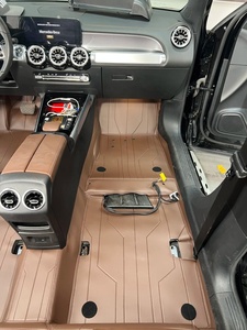 Tapis de sol de voiture personnalisé de luxe en cuir Nappa imperméable, adapté aux <span class=keywords><strong>Volvo</strong></span>, Toyota, Lexus, couverture complète à 360 degré<span class=keywords><strong>s</strong></span> - Product Image 3