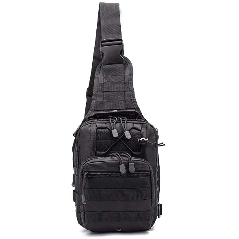 Ba Lô Chiến Thuật Túi Đeo Vai Ngoài Trời Satchel Sling Ngực Gói Daypacks