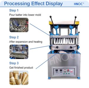 Máquina de Producción de Conos de Chocolate Comestibles HNOC en India para Mini Café - Product Image 4