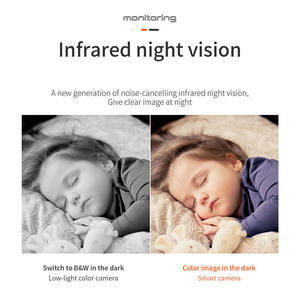 Cámara PTZ WiFi Interior de Doble Lente de 4MP con Visión Nocturna y Rotación Automática de 360° °   <span class=keywords><strong>Seguridad</strong></span> para el Hogar con CMOS, Compatible con Almacenamiento de Datos en Memoria/SD/Nube - Product Image 5