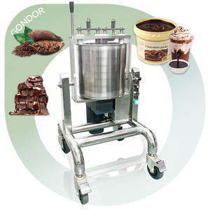 Máquina Mezcladora y Fundidora de Chocolate para Ganache, con Molinillo de Piedra Pequeño para Pasta y Tanque de Almacenamiento - Product Image 1