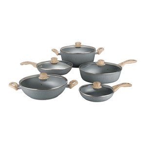 Quality Cooking <strong>Induction</strong> Casserole Cookware Sets Professional Kitchen Aluminum - Product Image 3
