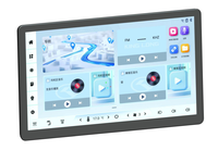 Layar Cerdas Kendaraan 12,8 inci Android 14 HDMI Layar Ganda Output Independen Kamera AHD 8 Saluran Multimedia Bus
