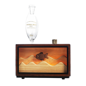 Huisdecoratie Houten Luxe Mini Waterloze Diffuser Vernevelaar 10 Uur Continue Verneveling Luchtverfrisser - Product Image 5