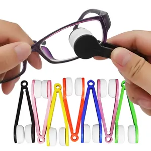 ELON toptan 100% doğal gözlük temizleme kiti silme mikro Fiber gözlük Lens bakım aracı tornavida gözlük temizleyici fırça