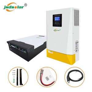 Custom 10kW Monocrystalline Silicon <b>Solar</b> Hybrid Home Energy System with MPPT Controller and Lithium Batteries - Product Image 3