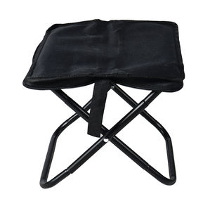 Taburete Plegable Portátil de Camping Mini Silla Ligera de Madera Maciza para Actividades al Aire Libre Reposapiés de Viaje Plegable - Moderno - Product Image 2