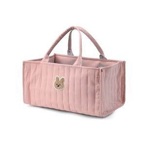 新款多隔层妈咪包婴儿尿布收纳袋牛津多功能可折叠婴儿奶瓶尿布手提袋 - Product Image 5