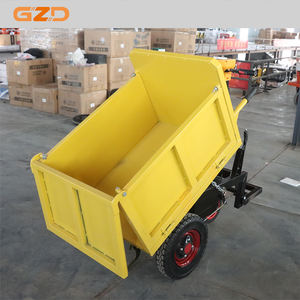 Stand Pessoas Mini 3 Rodas Dumper Site <span class=keywords><strong>Loader</strong></span> 800kg Caminhão Leve Carrinho Elétrico - Product Image 2