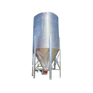 Low Price 2000t Silo Corrugated Steel Grain Silo Prices Feed Silos