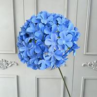90 Tangkai Bunga Hydrangea Sutra Buatan, Dinding Bunga untuk Latar Belakang Pernikahan, Hiasan Tengah Meja & Dekorasi Adegan Upacara