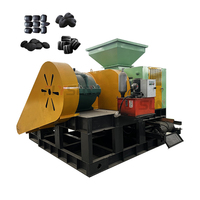 Máquina Prensa de Rodillos Hidráulica Doble para Peletización de Minerales y Polvos Metálicos con Alta Densidad Esférica
