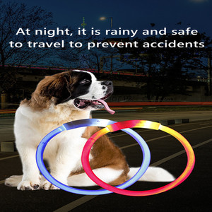 Groothandel Custom Usb Oplaadbare Led Pet Kragen Veiligheid Waterdicht Tpu Licht Voor Honden Katten Alle Maten - Product Image 6