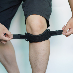 Penyangga Lutut Neoprena Harga Pabrik, Pita Patela Fleksibel, Tali Penopang Tendon Patela, Bernapas, Olahraga Luar Ruangan, Gym - Product Image 1