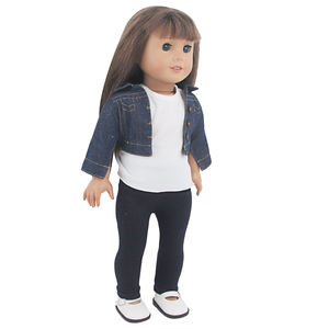 <span class=keywords><strong>Delantal</strong></span> para Muñeca de 18 Pulgadas, Trajes de Mamá, Plástico PC, Moda, Dibujos Animados, Modelo DIY, Vestido de Juguete para Todas las Muñecas - Product Image 6