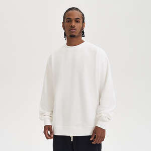 H5473 Fabricant de vêtements pour hommes, vente en gros de sweatshirts doublés en éponge française 380 g/m² 100% coton - Product Image 3