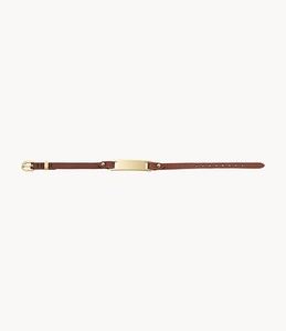 Brazalete Clásico de Cuero PU Chapado en Oro, Unisex, Ajustable, Joyería para Regalo - Product Image 4