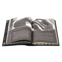 Impression de livres de luxe sur mesure, couverture rigide, estampage à chaud or, bords dorés, étui de protection, fabricant de romans d'amour sombres
