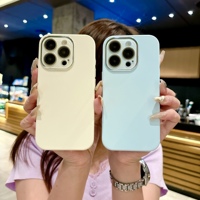 Coque en silicone liquide pour Apple iPhone 15 Pro Max, iPhone 14 Pro Max, iPhone 13 Pro, style officiel original, protection de téléphone