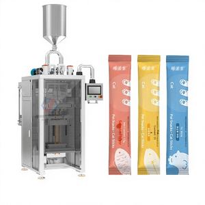 Machine d'emballage automatique à grande vitesse <span class=keywords><strong>pour</strong></span> liquides visqueux, sachets à soufflet verticaux multi-rangs, <span class=keywords><strong>pour</strong></span> aliments humides <span class=keywords><strong>pour</strong></span> animaux de compagnie et friandises <span class=keywords><strong>pour</strong></span> chats - Product Image 1