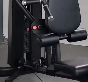 Équipement de musculation multi-stations avec pile de poids en acier de 75 kg, appareil d'entraînement fonctionnel, crossover par câble, <span class=keywords><strong>extension</strong></span> de jambes, curl de jambes - Product Image 3