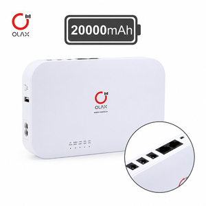 OLAX POE D8-pro มินิ สมาร์ท ยูพีเอส พาวเวอร์แบงค์ พร้อมแบตเตอรี่ความจุ 20000mah 74WH สำรองไฟแบบพกพาสำหรับเราเตอร์ 12V D8 PRO มินิ ยูพีเอส สำหรับไวไฟ - Product Image 5