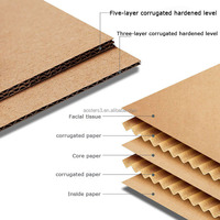 Karton Kraftpapier Verpackungsbox für Kleidung Schuhe Gefaltet Matt Laminiert Logo-Druck Kundenspezifische Marke
