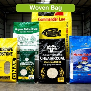 Bolsa Tejida de PP Laminada BOPP con Refuerzo Lateral a Todo Color Personalizada, 50kg 25kg, Resistente a la Humedad, para Envasado de Alimentos para Animales, Caballos y Mascotas - Product Image 3