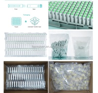 Cartouches jetables de 3 ml et 4 ml, emballées individuellement, flacons stériles compatibles avec les stylos injecteurs d'insuline