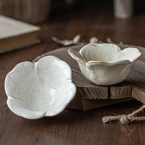 Plato de inmersión de cerámica pequeño de estilo japonés Vintage, plato de condimento de sabor para el hogar de alto valor de Color, <span class=keywords><strong>vajilla</strong></span> de comedor adornada para el hogar - Product Image 2