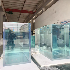 수족관 라운드 코너 탱크에 대 한 2025 사용자 정의 대형 투명 아크릴 패널 직사각형 탱크 - Product Image 2