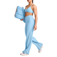 Soutien-gorge de sport sans couture pour femme, col en V, dos à bretelles, respirant, rembourré, crop top fitness, idéal pour la gym, la course et l'entraînement – Vêtement de sport très prisé